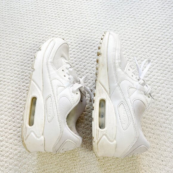 Nike Air Max 90 White 7.5 - Picture 6 of 7